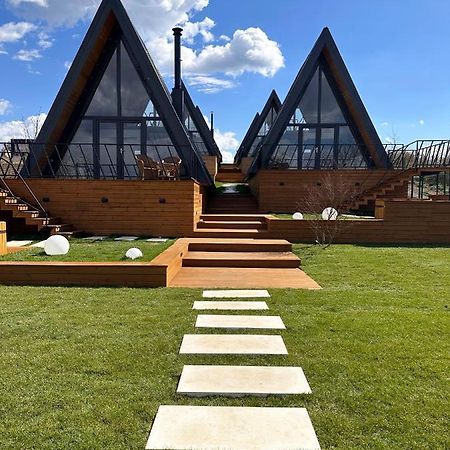 A-By The Lake - Private A Frame Villas Caciulati Exterior foto