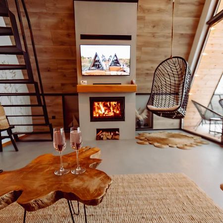 A-By The Lake - Private A Frame Villas Caciulati Exterior foto