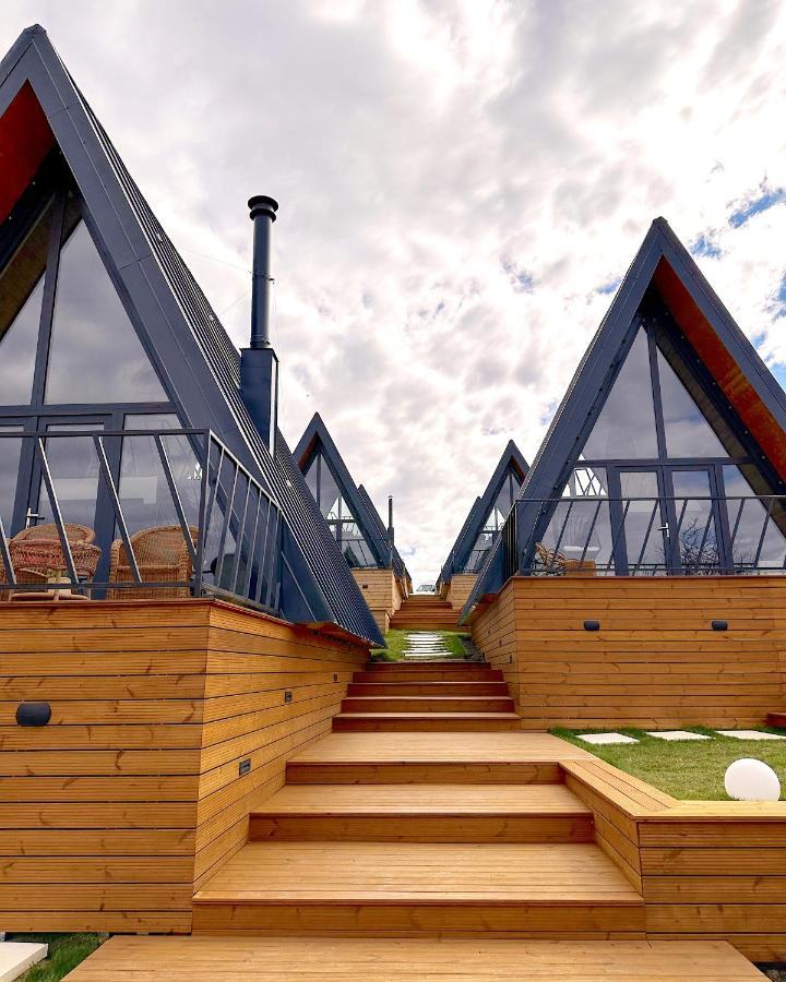 A-By The Lake - Private A Frame Villas Caciulati Exterior foto