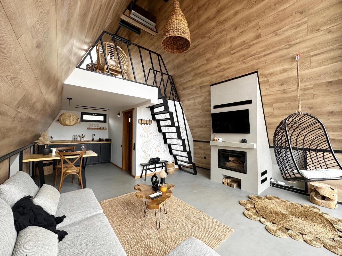 A-By The Lake - Private A Frame Villas Caciulati Exterior foto
